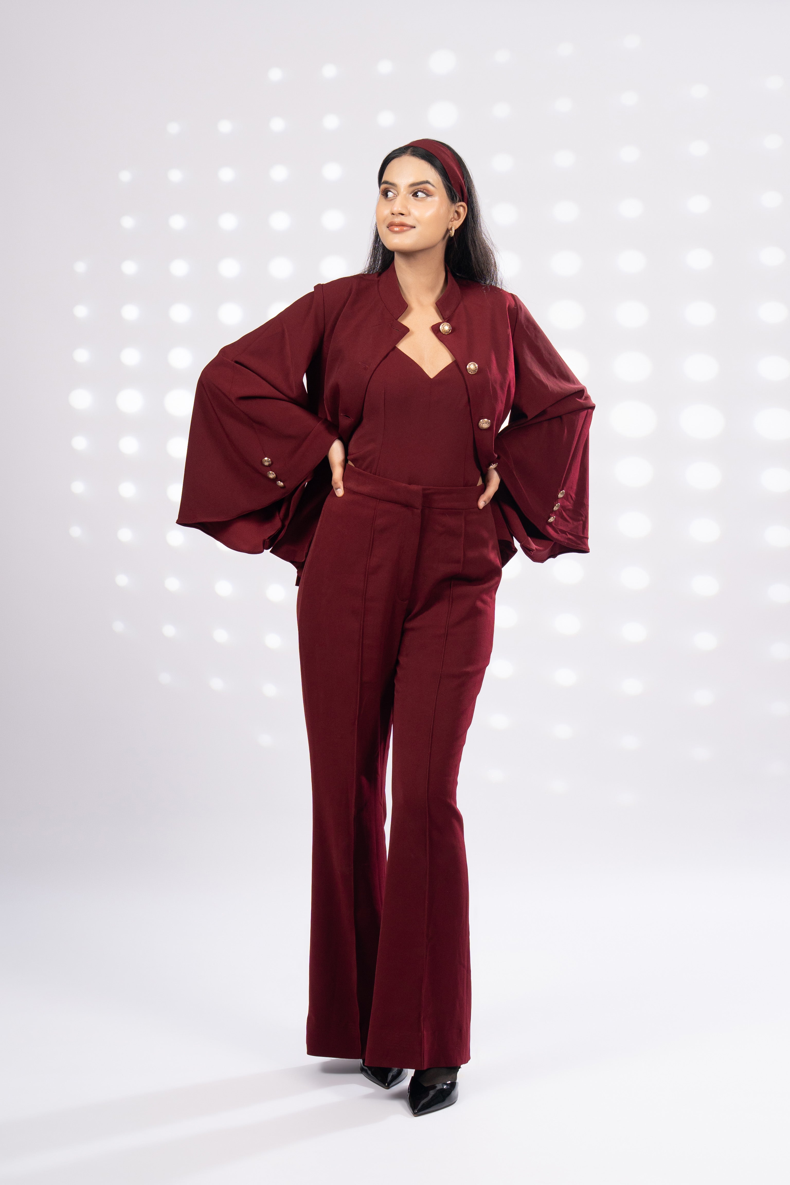 Merlot Bell Coat