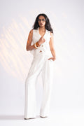 Done Deal Ivory Trousers