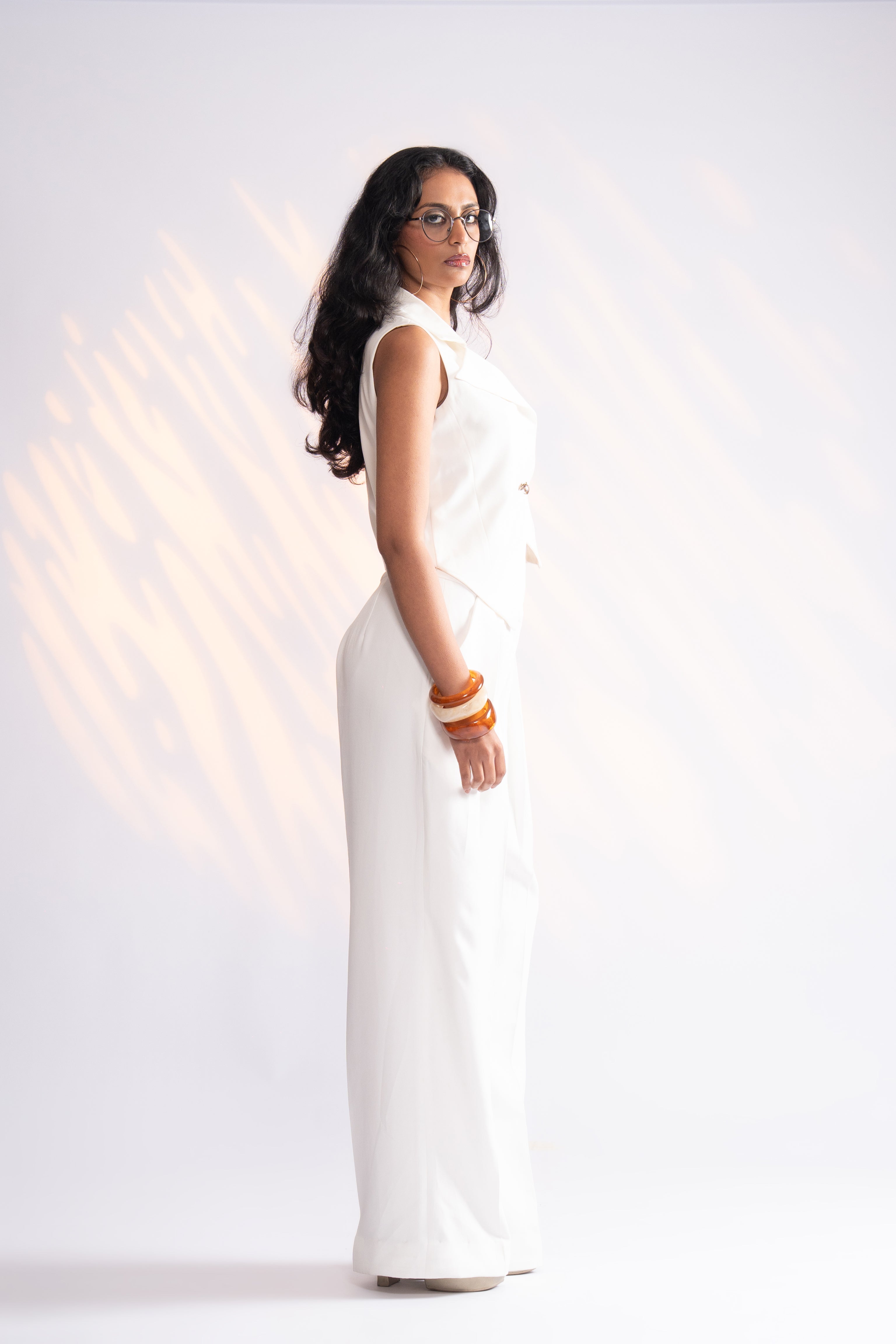 Done Deal Ivory Trousers