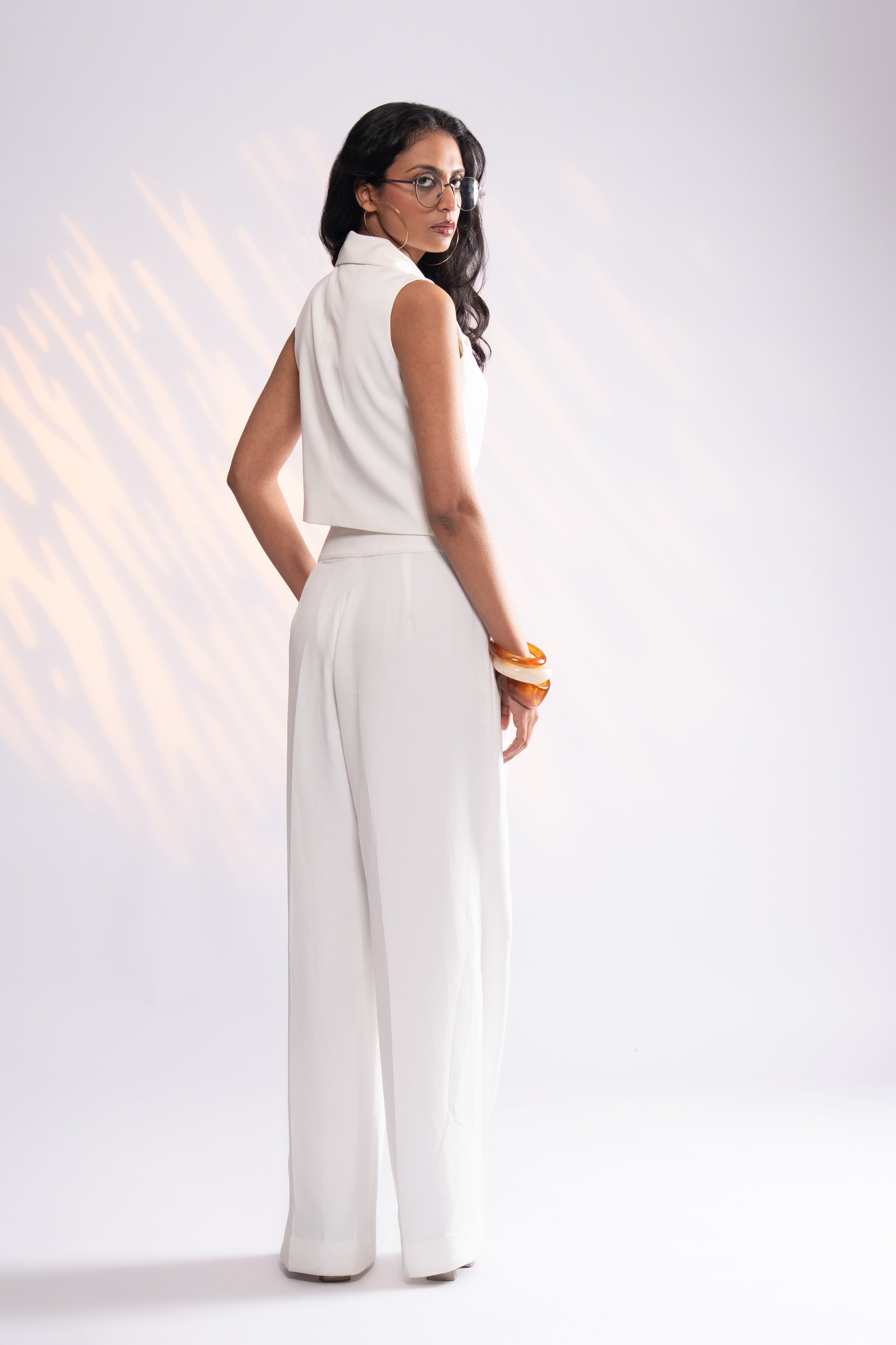 Done Deal Ivory Trousers